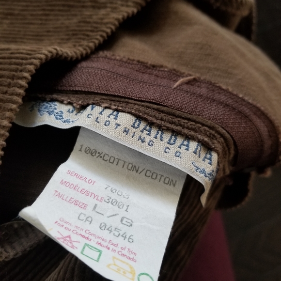 Vintage brown corduroy sleeveless dress romper - Picture 8 of 8